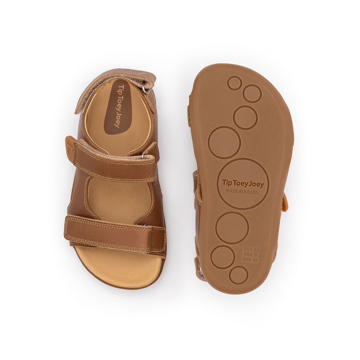 Tip Toey Joey Explorer Whisky Barefoot Sandals